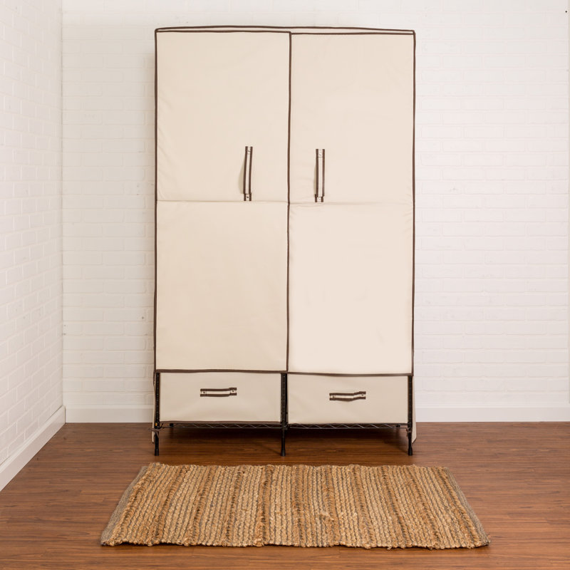 Rebrilliant Wayfair Basics 43" W Wardrobe & Reviews Wayfair